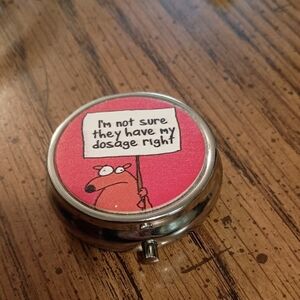 Pill Organizer Vintage